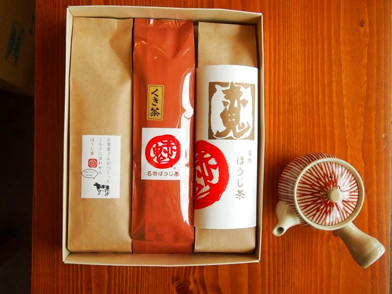 ギフト専用】自家焙煎ほうじ茶３種セット - 日本茶と茶道具の専門店